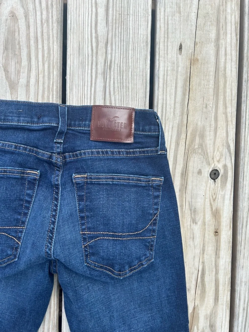 Hollister California Super Skinny Jeans dark Wash mens Blue‎ Size 28/30